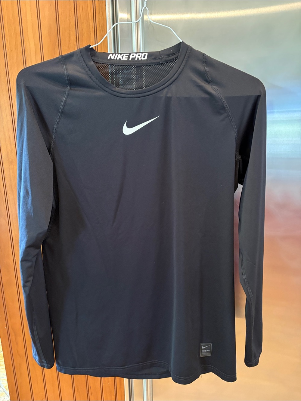 Nike Black Long Sleeve Pro Performance Top